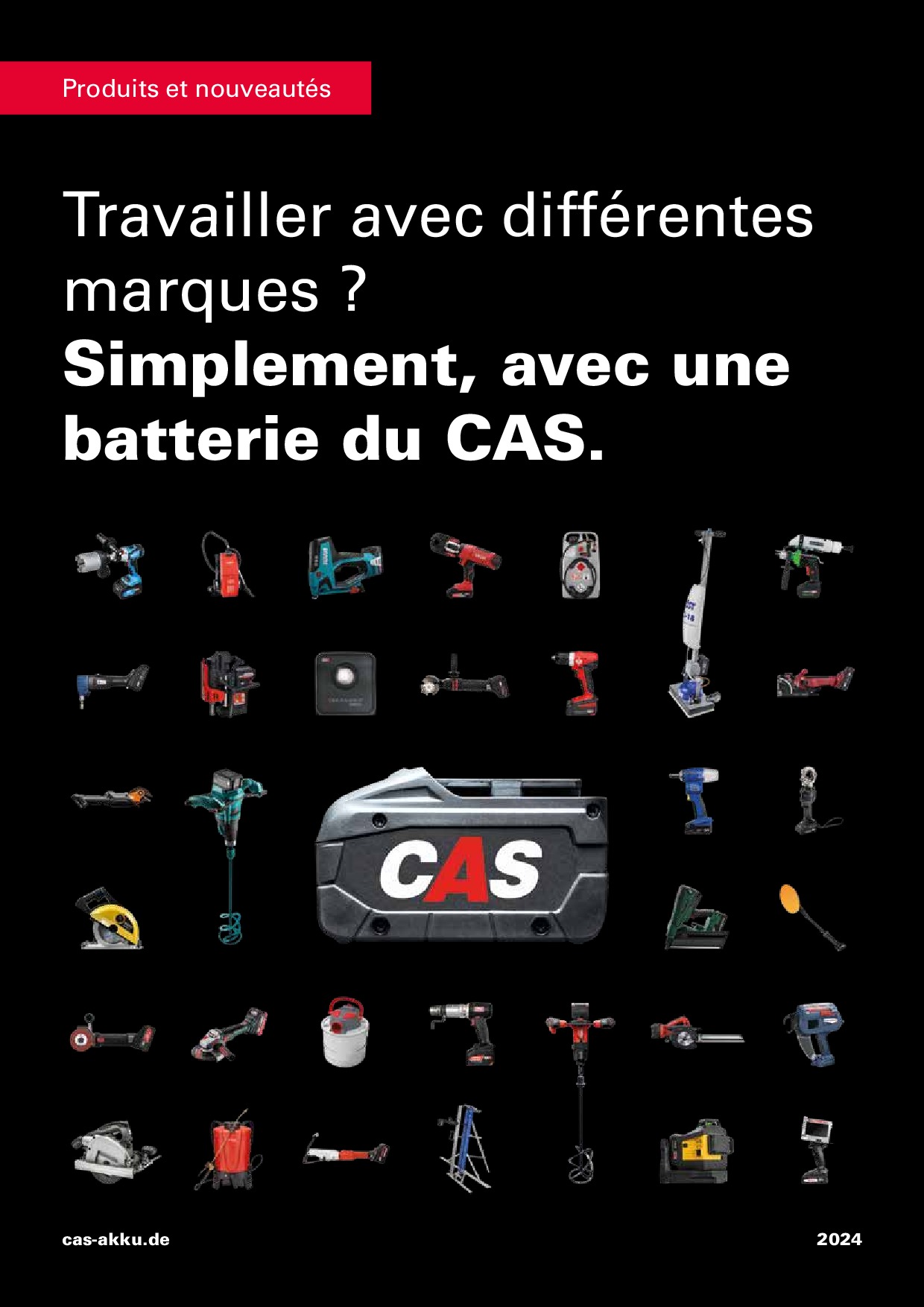 CAS – système sans fil multimarques 2024