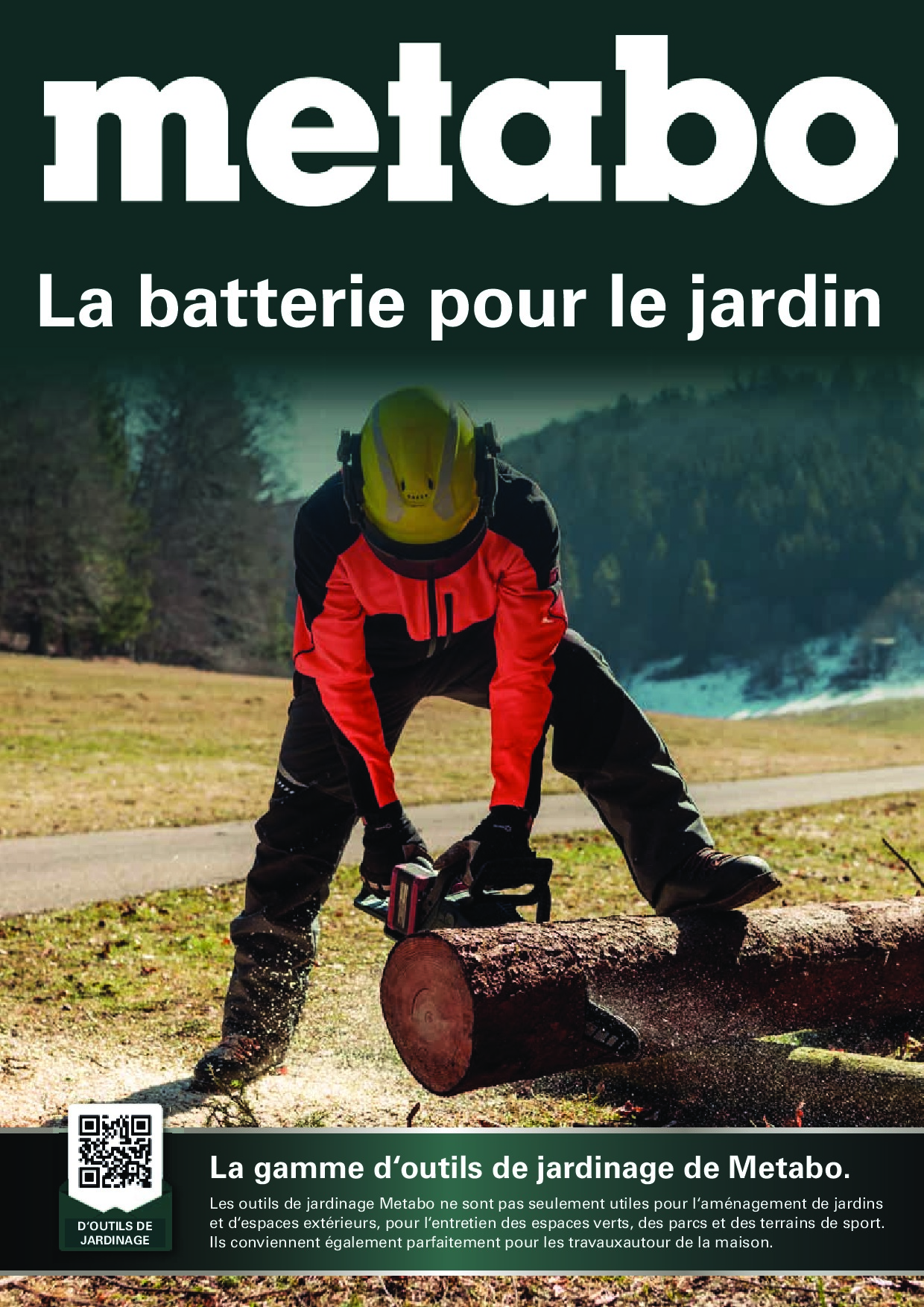 Metabo Jardin sans fil Specials avril 2024