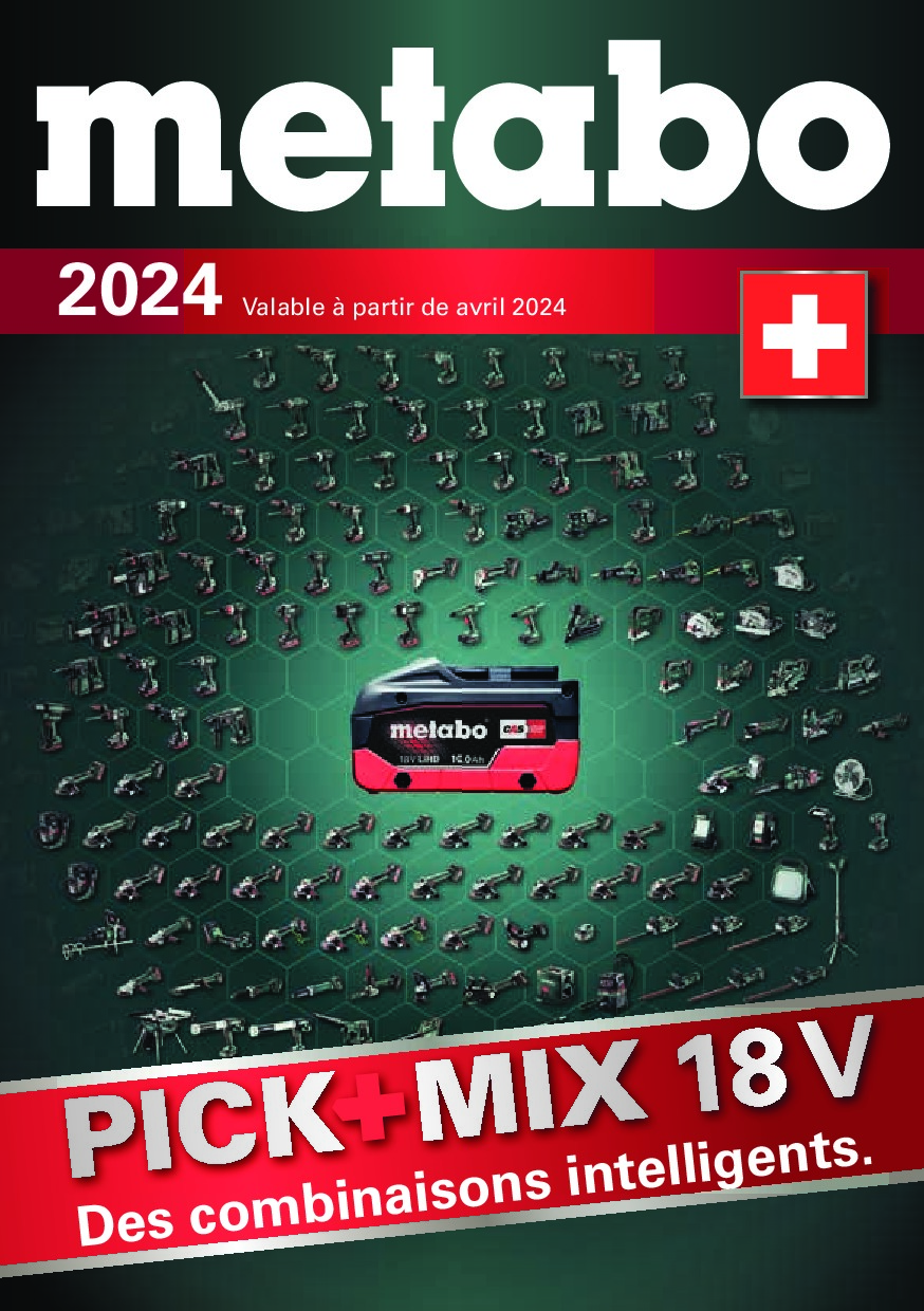 Metabo Pick+Mix – Des combinaisons intelligentes de avril 2024